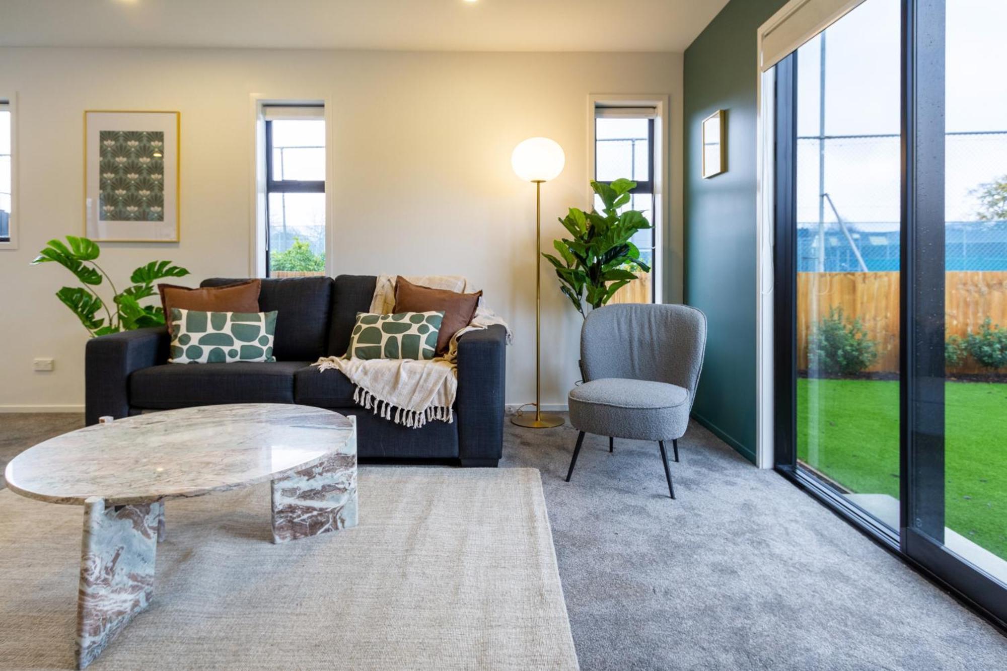 Serene Living 2 Bed With Carpark Christchurch Exteriör bild