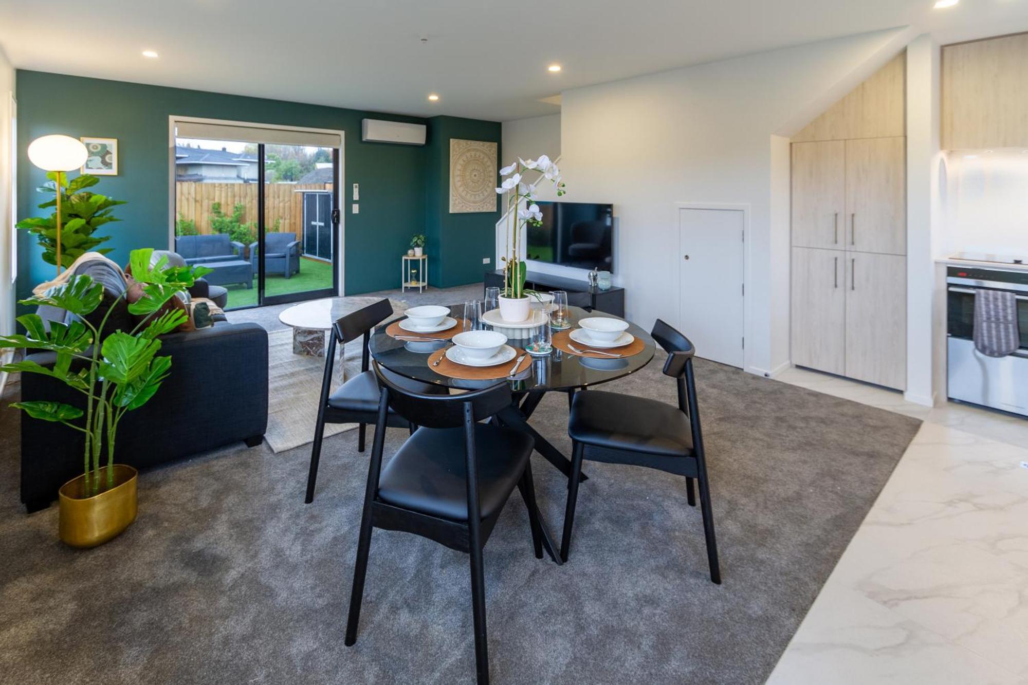 Serene Living 2 Bed With Carpark Christchurch Exteriör bild