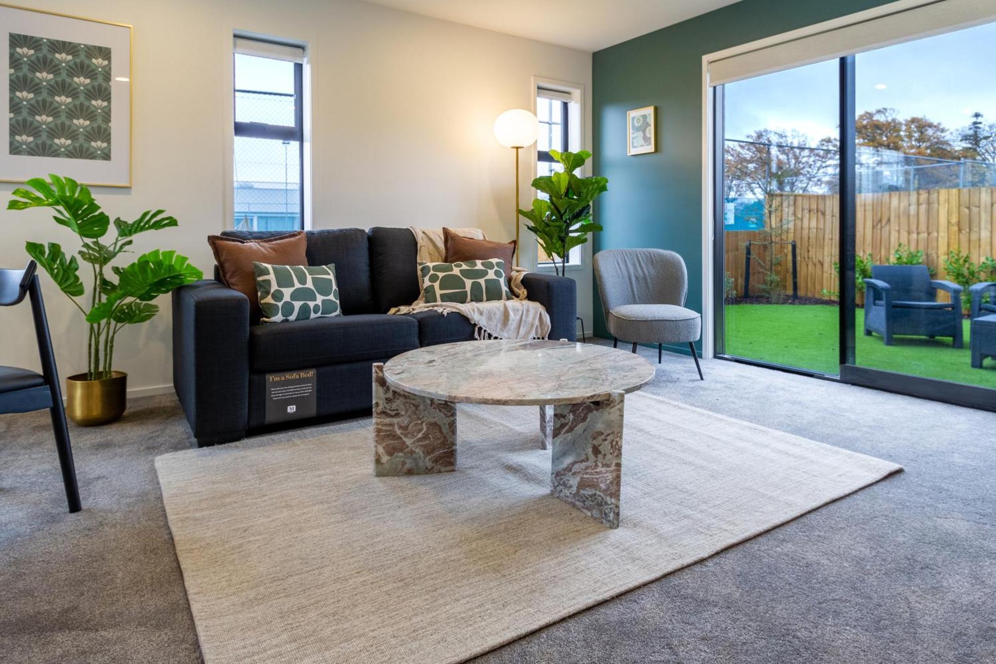 Serene Living 2 Bed With Carpark Christchurch Exteriör bild